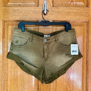 NWT Womens Free People Jean Shorts 29